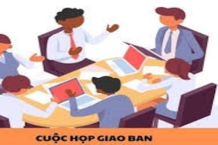 Họp giao ban công tác chuyên môn tháng 05/2026 Họp giao ban công tác chuyên môn tháng 05/2026