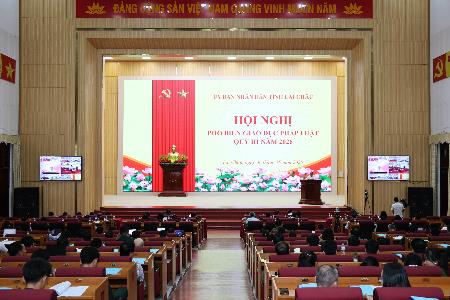 LAI CHÂU: HƠN 1.000 ĐẠI BIỂU THAM DỰ HỘI NGHỊ PHỔ BIẾN, GIÁO DỤC PHÁP LUẬT QUÝ III NĂM 2026